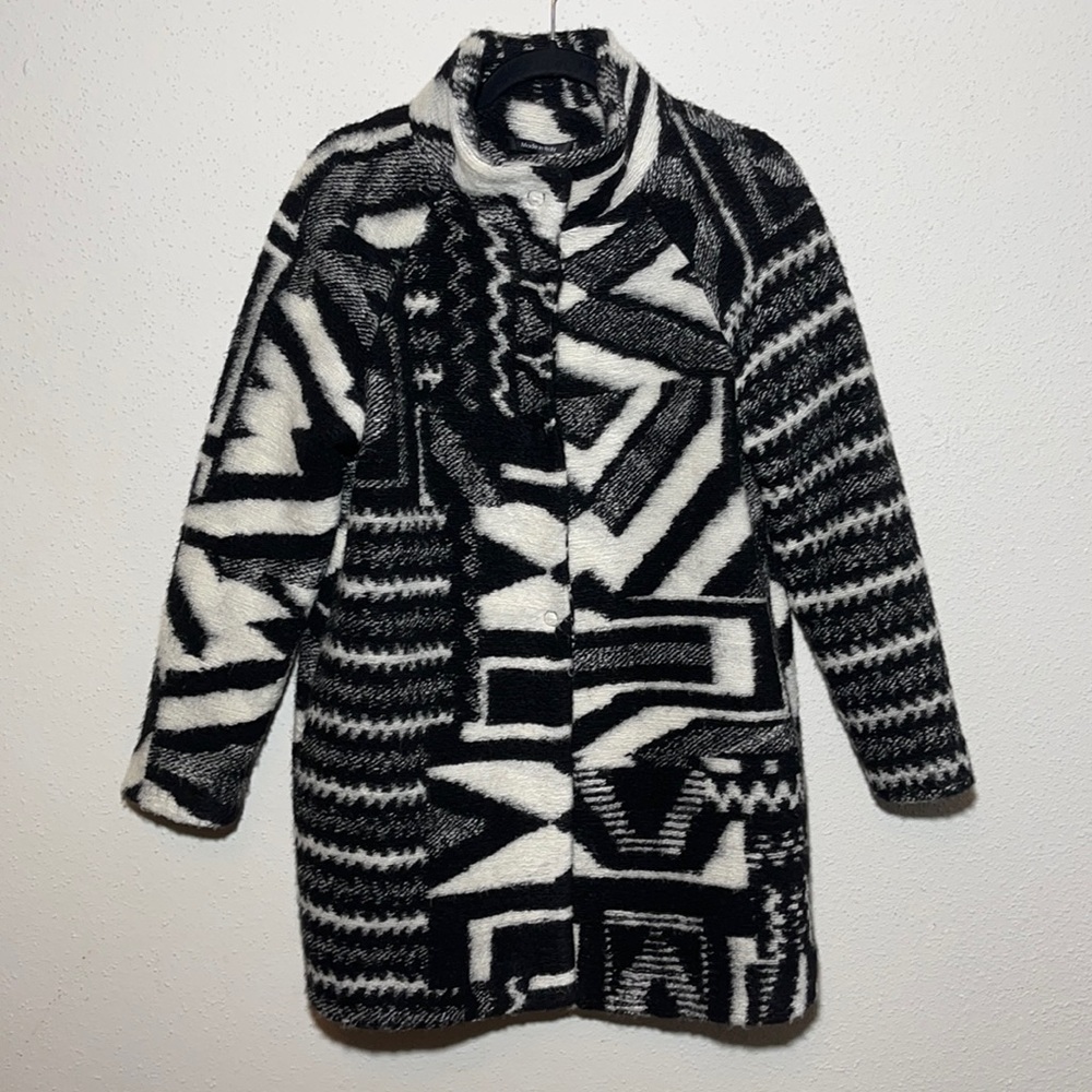Made In Italy Button Snap Jacket sz 44